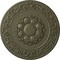Ekena Millwork Sydney Ceiling Medallion (Fits Canopies up to 5 3/4"), Hand-Painted Painted Turtle, 27 3/4"OD x 2"P CM27SYPTF - alternate 1